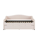 Upholstered Daybed With Light And Trundle by HouseOfZazla