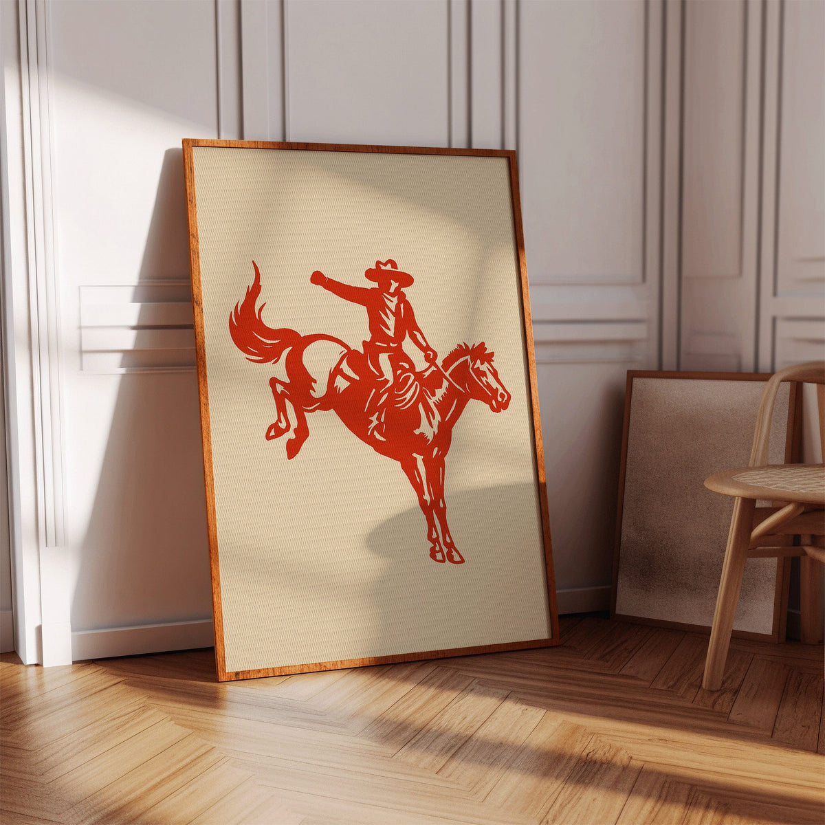 Retro Rodeo Cowboy Print, photo 7 of 19