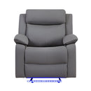 Blanche - Glider Recliner With LED, Pillow Top Arms by Unique Piece Furniture