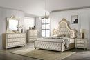 Lucienne - Bed With LED Lighting by Unique Piece Furniture