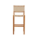 30.5 Inch Seat Height Outdoor Acacia Solid Wood Patio Furniture Set by HouseOfZazla
