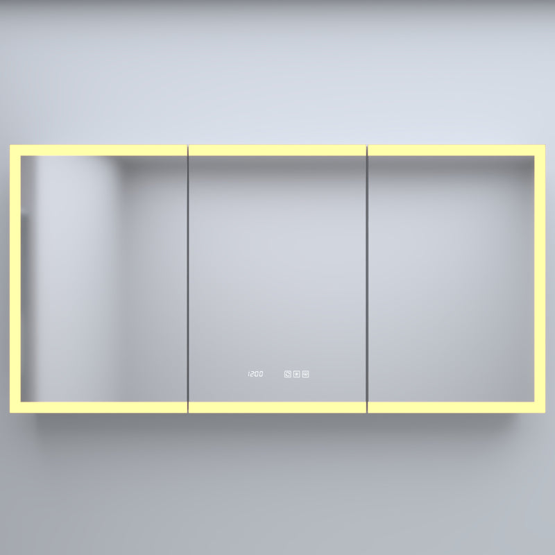 60 in. W x 30 in. H Rectangular Bathroom Mirror, photo 5 of 10