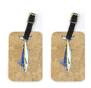 Blue Marlin Luggage Tag