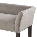 Elegant Design Bench Upholstery, Solid Wood Frame by HouseOfZazla