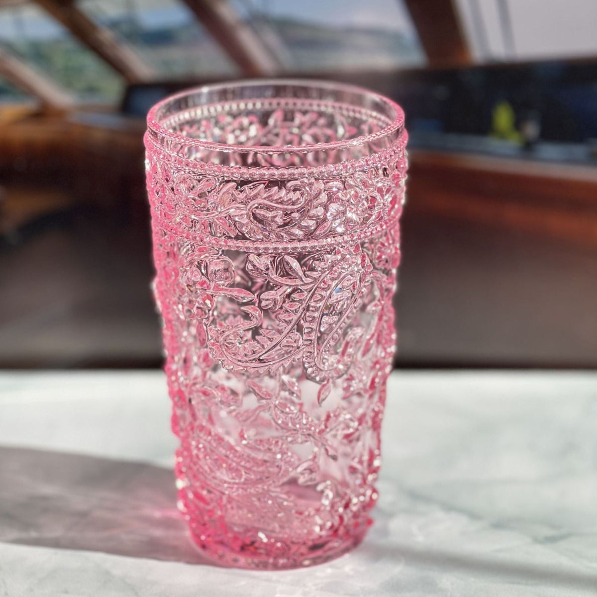 Paisley Style Acrylic Hi Ball Glasses (Set of 4), photo 5 of 10
