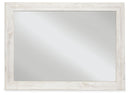 Paxberry - Bedroom Accent Mirror - Whitewash