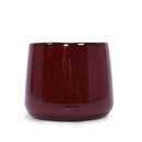 4 Pieces Planter Pot, Indoor Outdoor Flowerpot For Patio, Garden, Or Windowsills - Bean Paste Red by Unique Piece Furniture