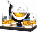 Police Officers Decanter - Whiskey and Wine Set 850ml by The Wine Savant