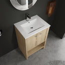 Modern Freestanding Bathroom Vanity With Ceramic Sink And Soft Closing Doors by Unique Piece Furniture