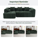 Sectional Free Combined Sofa With 2 Side Pockets by HouseOfZazla