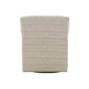 Justin - Swivel Glider Chair With 360 Degree Rotation - Tan by HouseOfZazla