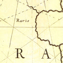 Vintage Map of Brazil 1665