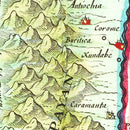 Vintage Map of Colombia 1665
