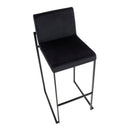 Fuji - Contemporary High Back Barstool Elegant Design by HouseOfZazla
