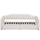 Extendable Daybed With LED Light And 2 Storage Drawers by HouseOfZazla