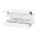 Multi Functional Lift Top Coffee Table With 2 Drawers by HouseOfZazla
