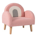 Kids Armchair with Comfy Backrest and Armrests-Pink by LJGDeals