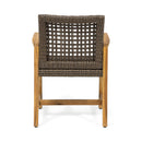 Hampton Dining Chair Set of 2 - Brown by HouseOfZazla