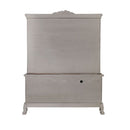 Dresden - Computer Desk & Hutch - Bone White