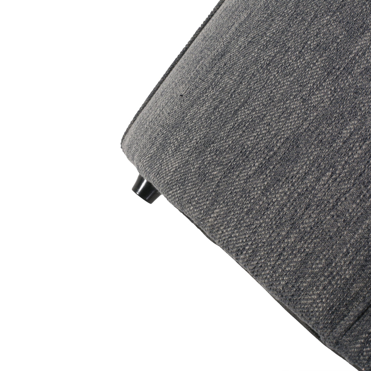 Contemporary Ottoman With Tonal Piping And Button Tuft Design, photo 4 of 8