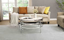 Elegant Round Table With Sintered Stone Top & Sturdy Metal Frame by HouseOfZazla