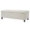 Upholstered Storage Ottoman Bench by HouseOfZazla