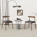 Dining Chairs With Ergonomic Backrest & Comfort Cushions (Set of 2)