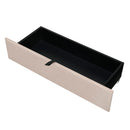 Upholstered Platform Bed With Storage Headboard, Trundle & 2 Drawers And A Set Of Sockets & USB Ports