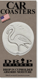 Flamingo Car Coasters