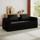 Convertible Sleeper Sofa Bed With Cylindrical Pillow by HouseOfZazla