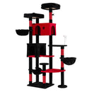 Gothic Cat Tree 75 Inch with Dual Perches and Houses by LJGDeals