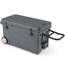 75 Quart Portable Hard Cooler with 6-Day Ice Retention and Wheels by LJGDeals