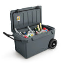 75 Quart Portable Cooler Rotomolded Ice Chest with Handles and Wheels by LJGDeals