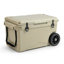 75 Quart Portable Cooler Rotomolded Ice Chest with Handles and Wheels by LJGDeals