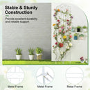 Metal Garden Trellis with Foldable Shelf 75 x 20 Inch by DirectDeals