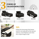 Sleeper Sofa Chair Bed - 3 In 1 Convertible Sofa