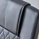 Modern Dining Chairs With Padded Seat, Metal Legs by HouseOfZazla