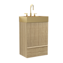 Gada 20" Striped Light Bathroom Vanity by HouseOfZazla