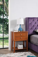 Vibrant Contemporary Nightstand by Unique Piece Furniture