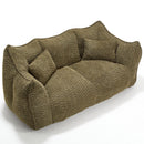 Comfortable Dual Beanbag Chair With High Resilience Foam Core For 2 People by HouseOfZazla