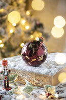 Christmas Ball Glass Decorative Hanging Ball Christmas Tree Ornaments, For Holiday Party Decorations