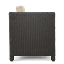 Stylish Outdoor Club Chair With Weather Resistant Cushions by HouseOfZazla