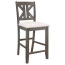 Counter Height Stool (Set of 2) - Gray by HouseOfZazla
