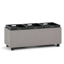 Avalon - Upholstered Storage Ottoman by HouseOfZazla