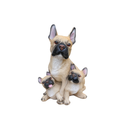 French Bulldog Family Planter Statue by HouseOfZazla