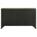 Sundance - 6 Drawer Dresser Cabinet - Dark Brown by HouseOfZazla