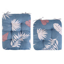 Rocking Chair Cushion 2 Pieces Back Seat Sets with Non-Slip Ties Polyester Fiber Filling Comfortable Cushions and Pads for Indoor Home Office Car