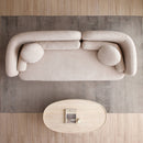 Luxury Modern Couch, 3 Seater Sofa For Living Room