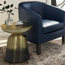 Toby - Metal Accent Table - Gold / Black Ombre by Unique Piece Furniture