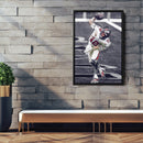 Tom Brady Canvas Art – Buccaneers Spiking Ball Decor